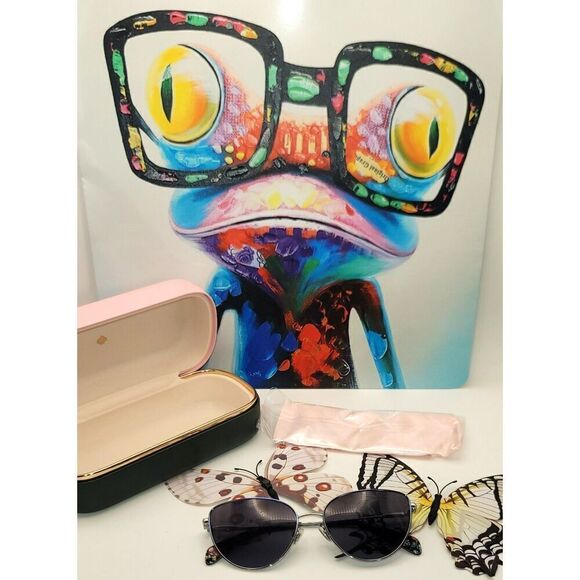 NIB - Kate Spade UV Protection Sunnies w/ Case and Cloth main image 9